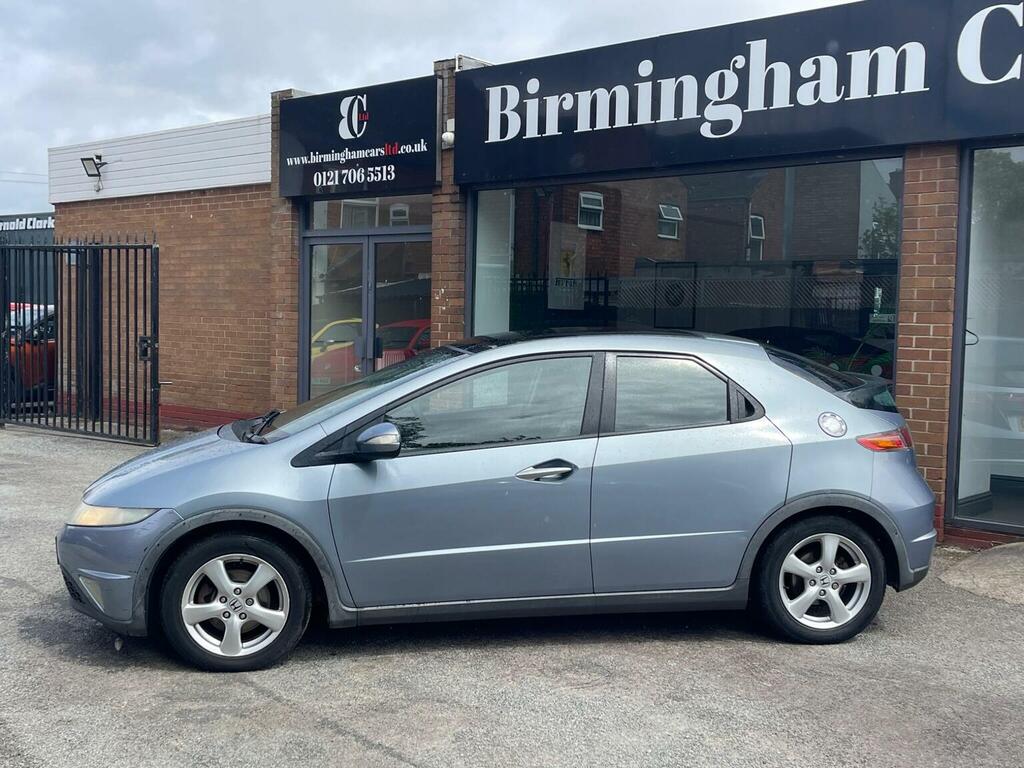 Honda Civic Hatchback 1.8 I-vtec Es 200808 RE08TZD Blue #4
