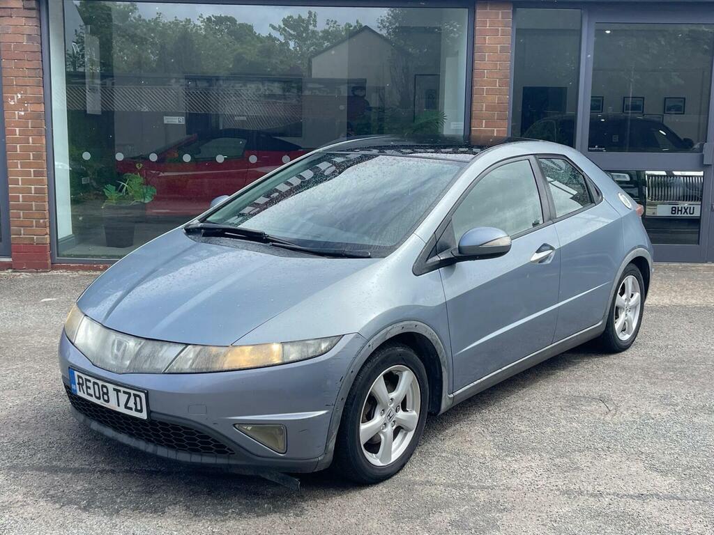 Honda Civic Hatchback 1.8 I-vtec Es 200808 RE08TZD Blue #3