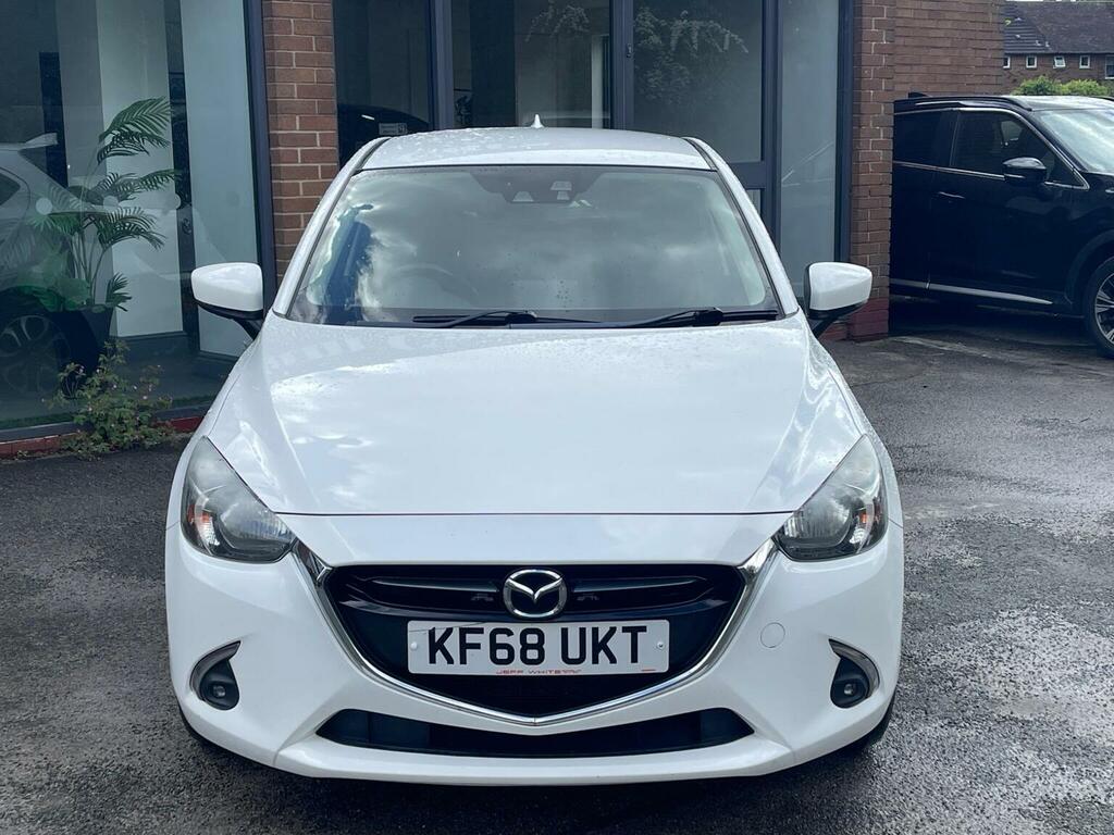 Mazda 2 Hatchback 1.5 Skyactiv-g Sport Nav Euro 6 Ss 5 KF68UKT White #2