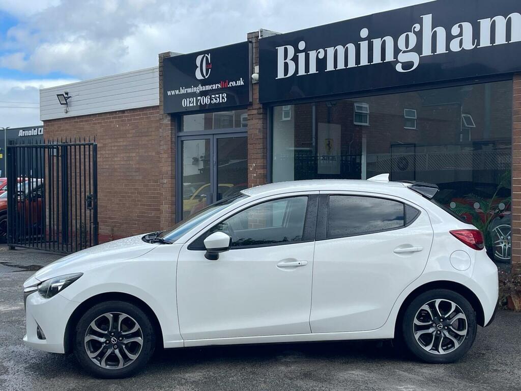 Mazda 2 Hatchback 1.5 Skyactiv-g Sport Nav Euro 6 Ss 5 KF68UKT White #4