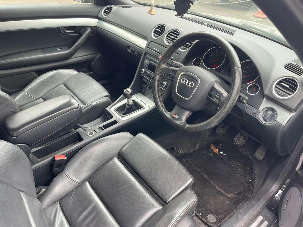 Audi A4 Cabriolet 2.0 Tfsi S Line Special Edition Black #6