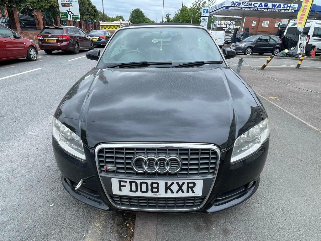 Audi A4 Cabriolet 2.0 Tfsi S Line Special Edition Black #2