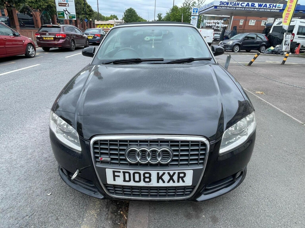 Audi A4 Cabriolet 2.0 Tfsi S Line Special Edition Black #10