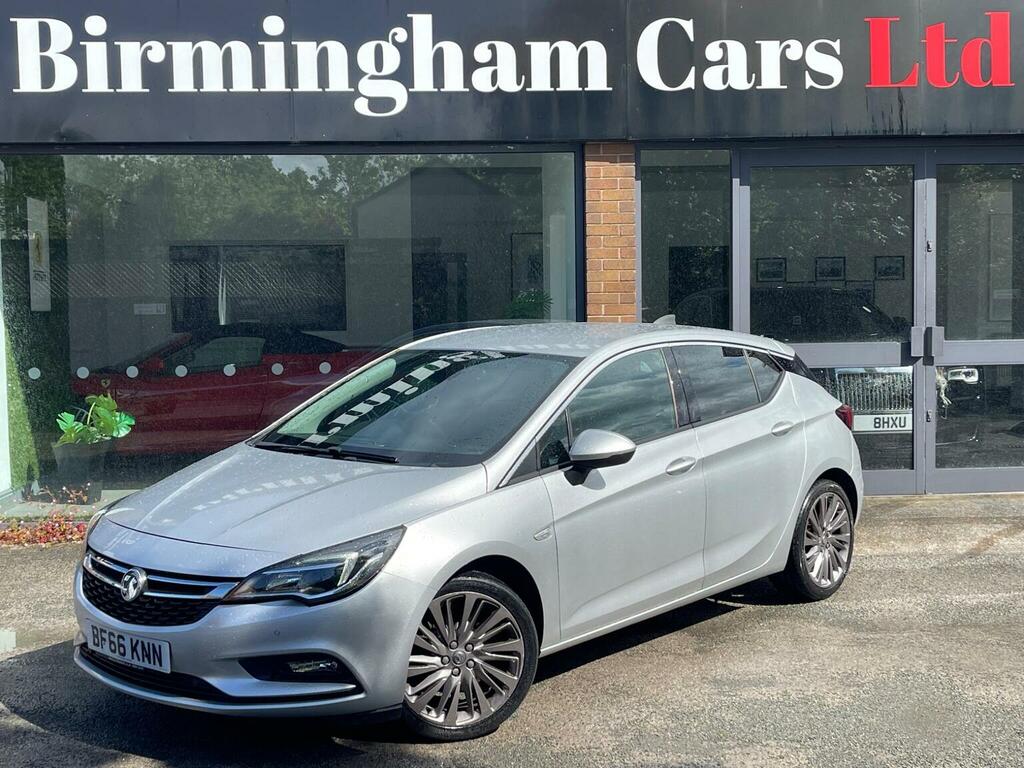 Vauxhall Astra Hatchback 1.6 Cdti Blueinjection Elite Nav Euro 6 Silver