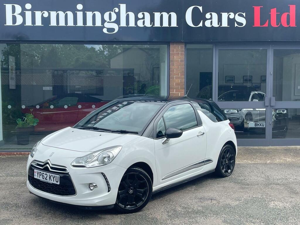 Citroen DS3 Hatchback 1.6 E-hdi Airdream Dstyle Plus Euro 5 S White