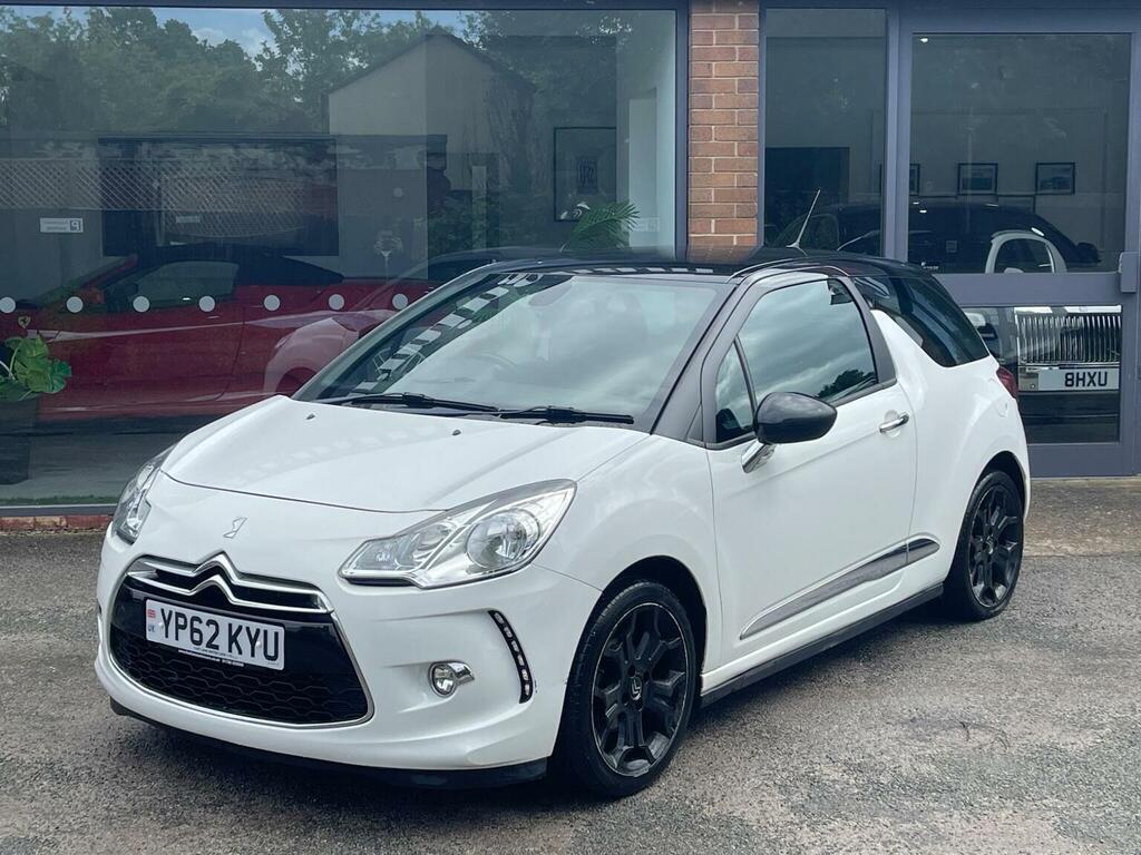 Citroen DS3 Hatchback 1.6 E-hdi Airdream Dstyle Plus Euro 5 S White #3