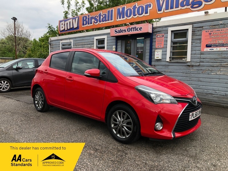 Toyota Yaris Vvt-i Icon Red