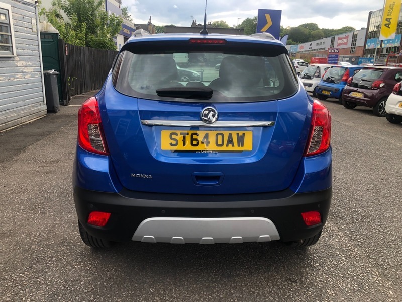Vauxhall Mokka Exclusiv S S ST64OAW Blue #4