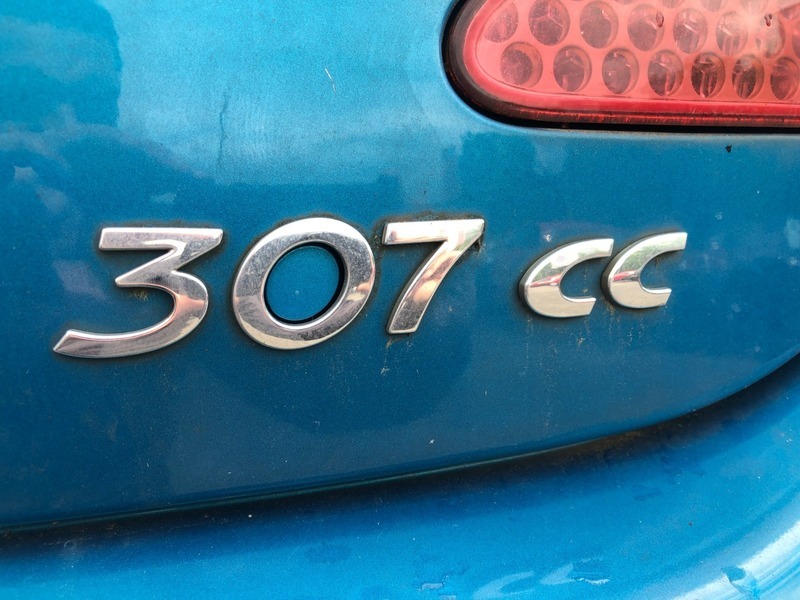 Peugeot 307 Hatchback Blue #9