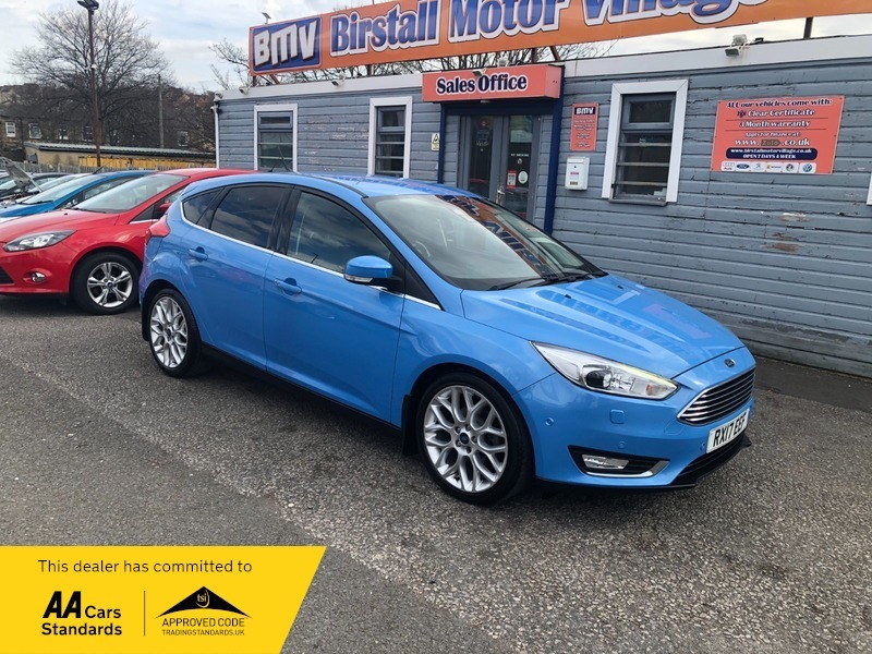 Ford Focus Titanium X Tdci Blue