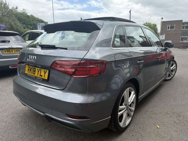 Audi A3 1.0 Tfsi S Line RK18YLY Grey #3