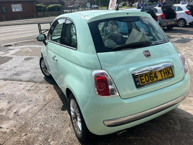 Fiat 500 1.2 Lounge Hatchback EO64THK Green #6