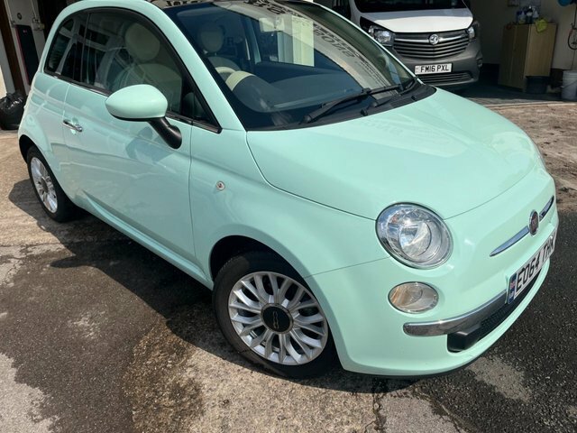 Fiat 500 1.2 Lounge Hatchback EO64THK Green #2
