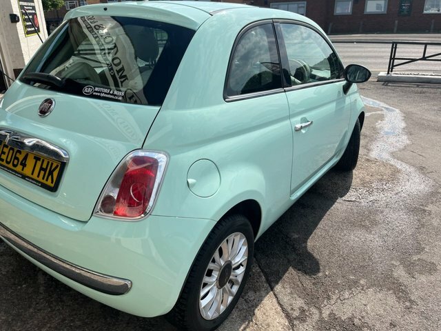 Fiat 500 1.2 Lounge Hatchback EO64THK Green #4