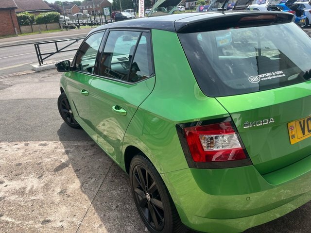 Skoda Fabia 1.0 Colour Edition Hatchback VO18JOH Green #6