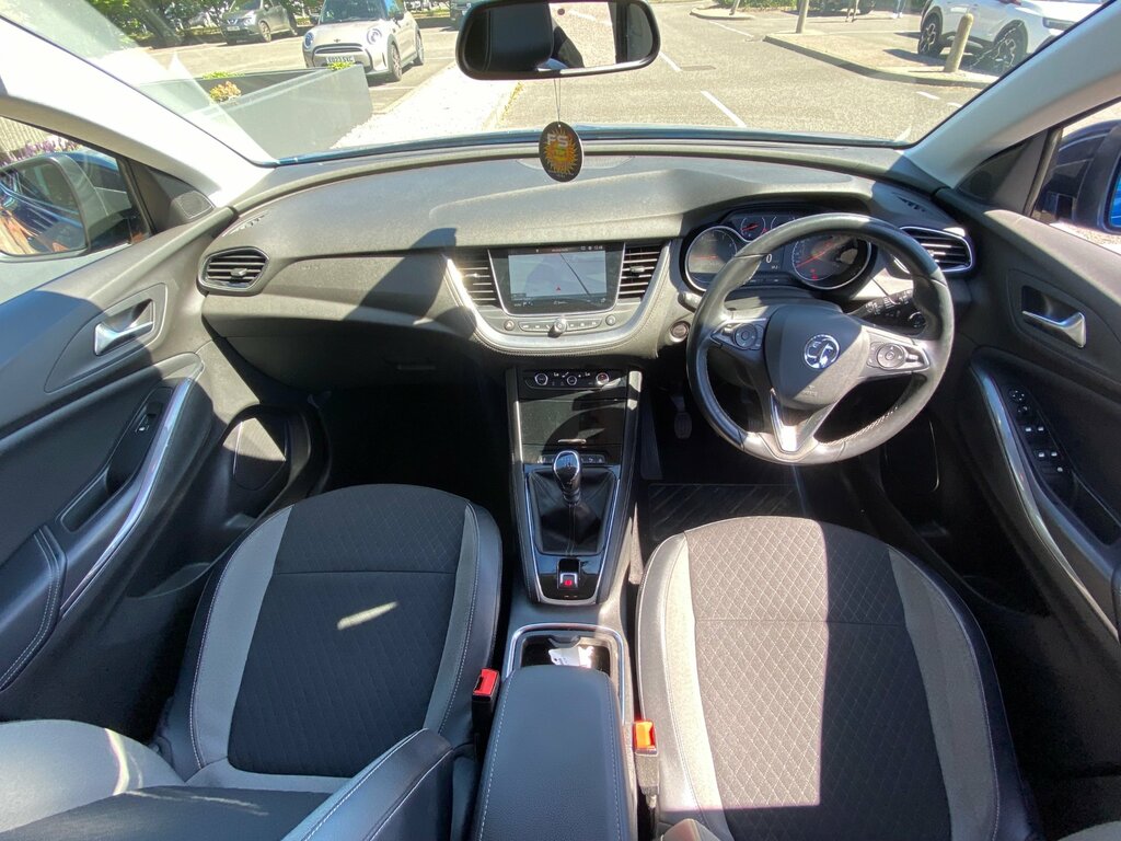 Vauxhall Grandland X 1.2 Turbo Gpf Sport Nav Suv Euro DY68YXO Blue #4