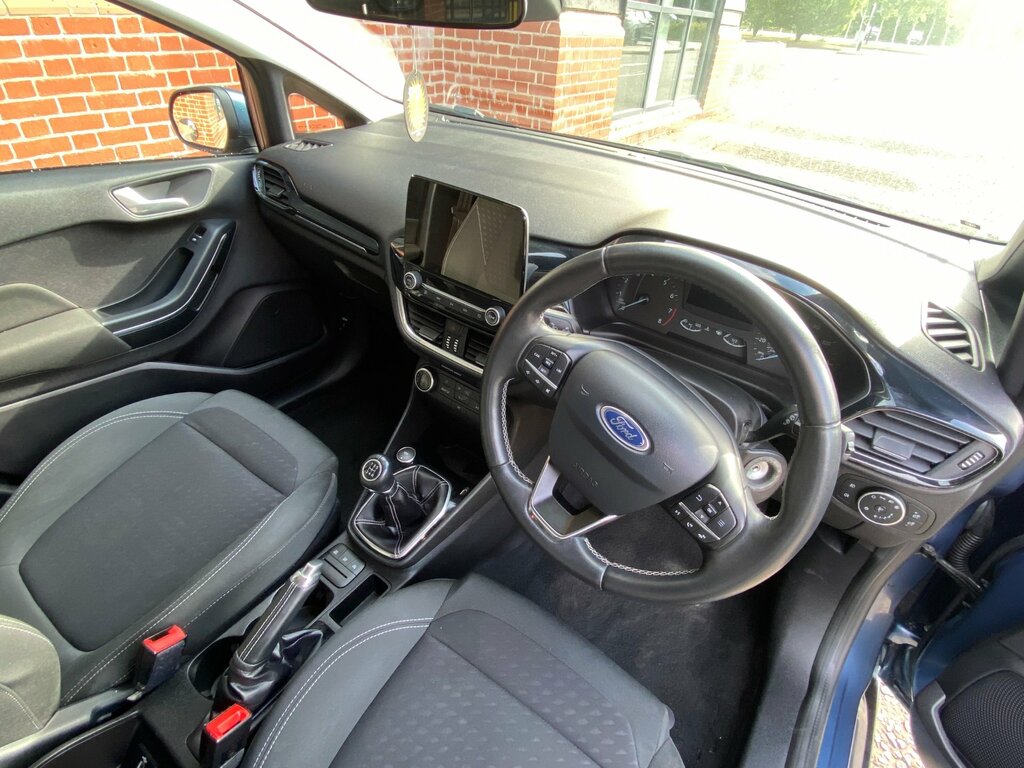 Ford Fiesta 1.1 Ti-vct Zetec Hatchback Euro ET19HHU Blue #4