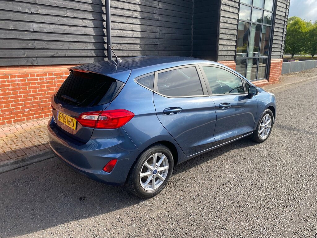 Ford Fiesta 1.1 Ti-vct Zetec Hatchback Euro ET19HHU Blue #3