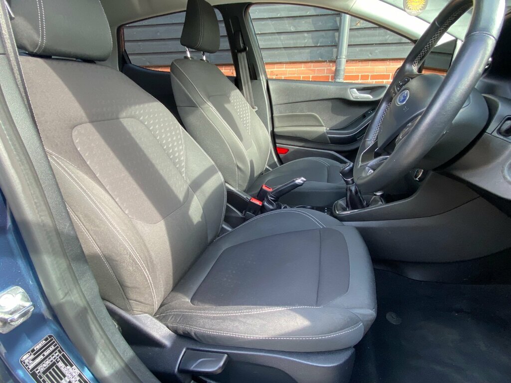 Ford Fiesta 1.1 Ti-vct Zetec Hatchback Euro ET19HHU Blue #5