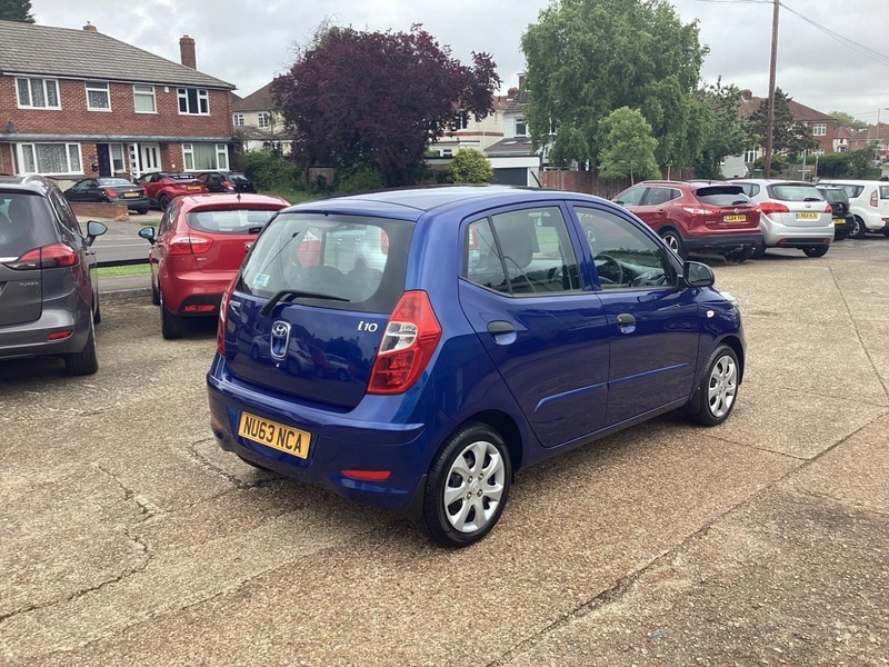 Hyundai I10 1.2 Classic Hatchback NU63NCA Blue #5