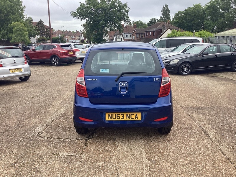 Hyundai I10 1.2 Classic Hatchback NU63NCA Blue #6