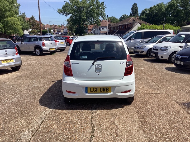 Hyundai I10 1.2 Active Hatchback LG11OWB White #5