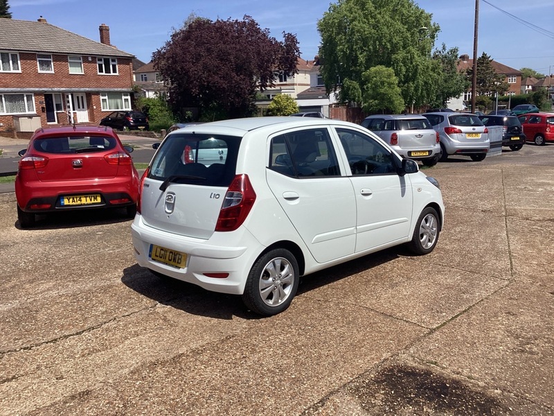 Hyundai I10 1.2 Active Hatchback LG11OWB White #6