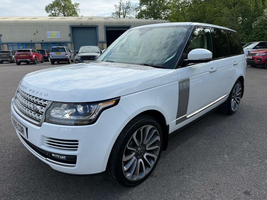 Land Rover Range Rover Suv 3.0 Td V6 4Wd Euro 5 Ss YK15COR White #3