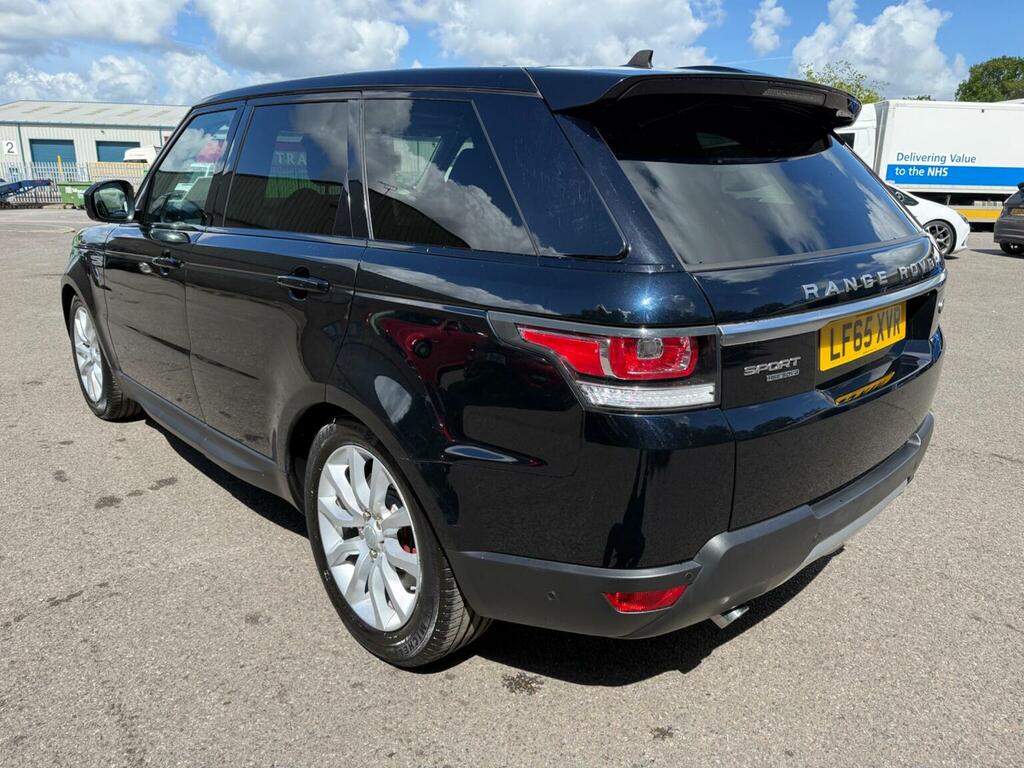 Land Rover Range Rover Sport Suv 3.0 Sd V6 Hse 4Wd Euro 6 Ss 2015 LF65XVR Black #4