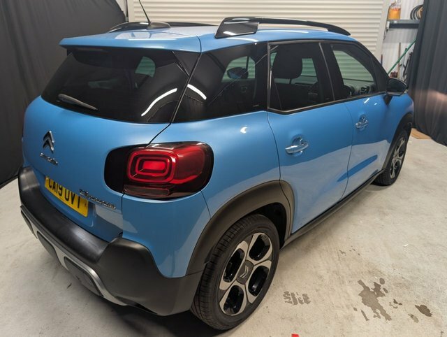 Citroen C3 Aircross 2019 1.2 Puretech Gpf Flair Suv Eat6 Eu CA19OVT Blue #6