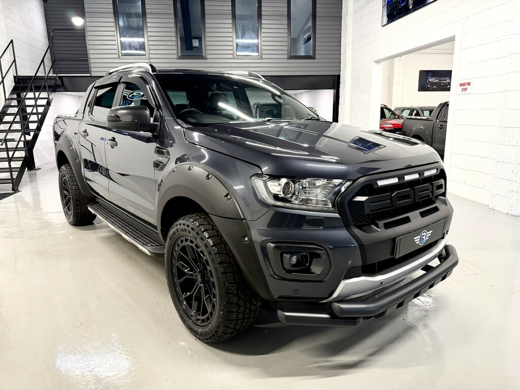 Ford Ranger Pickup 2.0 Ecoblue Wildtrak Double Cab Pick U Grey