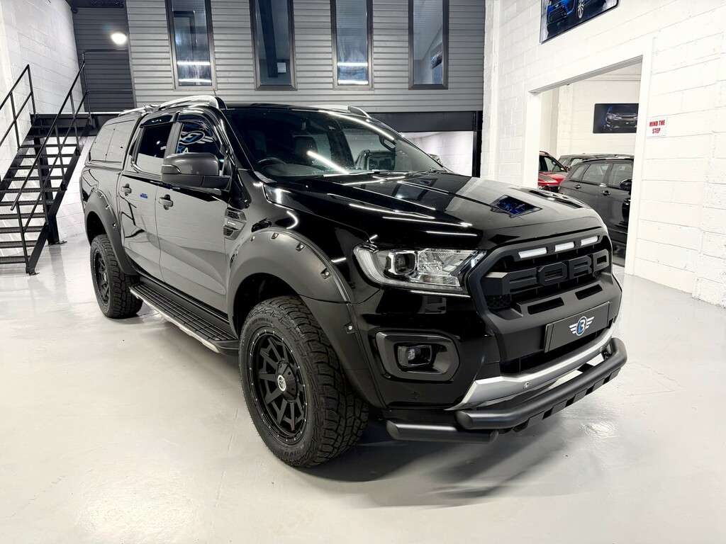 Ford Ranger Pickup 2.0 Ecoblue Wildtrak Double Cab Pick U Black