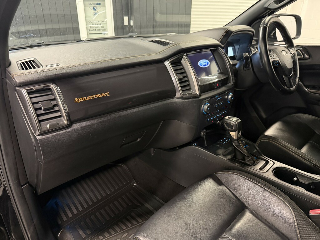 Ford Ranger Pickup 2.0 Ecoblue Wildtrak Double Cab Pick U EF70MDN Black #6