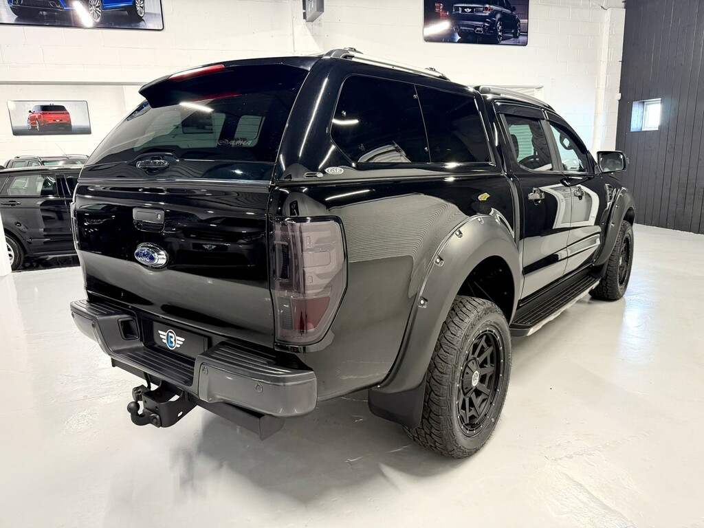 Ford Ranger Pickup 2.0 Ecoblue Wildtrak Double Cab Pick U EF70MDN Black #2