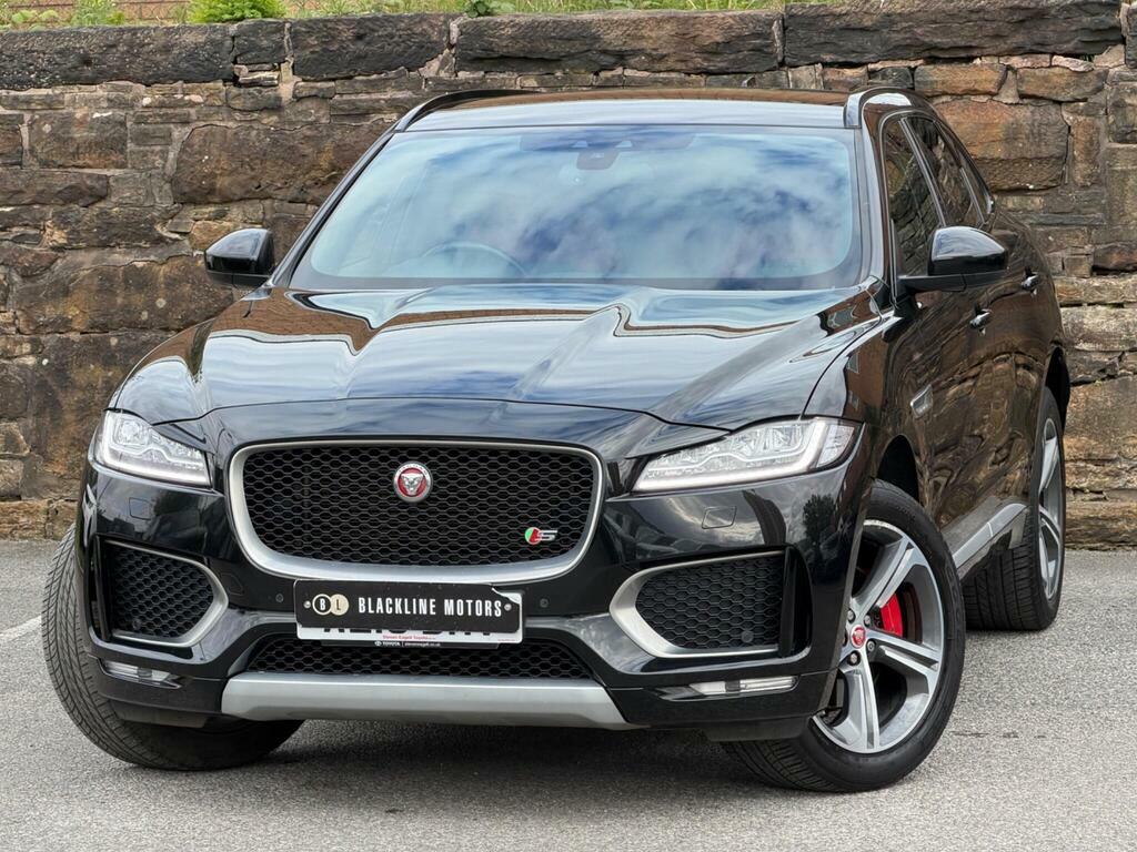 Jaguar F-Pace 3.0 V6 S Awd Euro 6 S S Black #3
