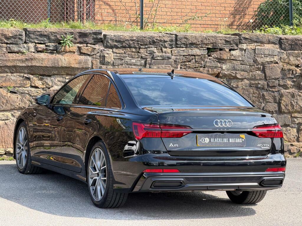 Audi A6 Saloon 2.0 Tdi 40 Black Edition S Tronic Quattro Euro 6 Black #5