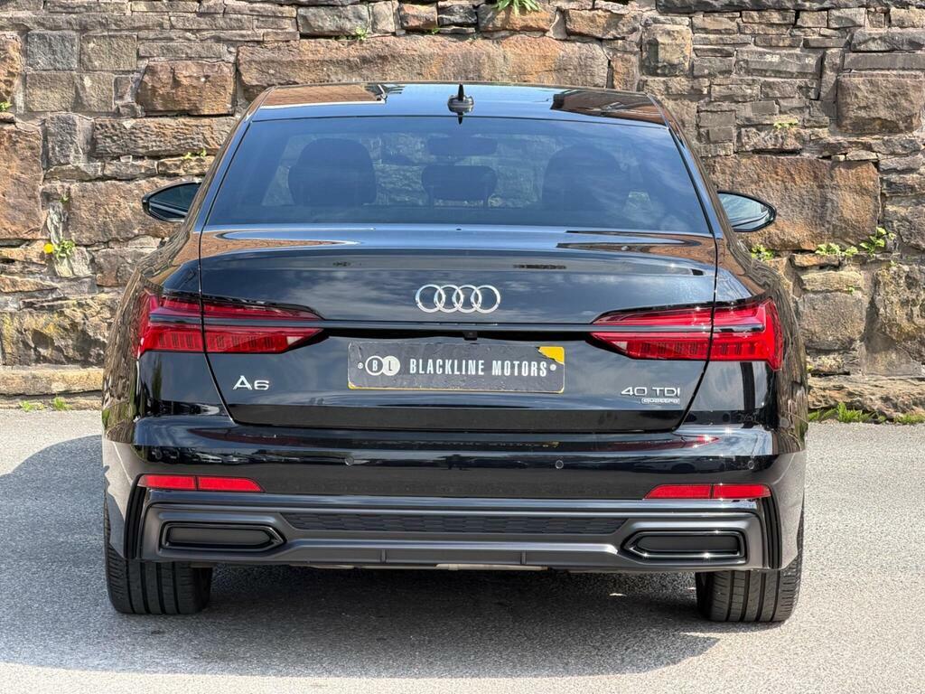 Audi A6 Saloon 2.0 Tdi 40 Black Edition S Tronic Quattro Euro 6 Black #6