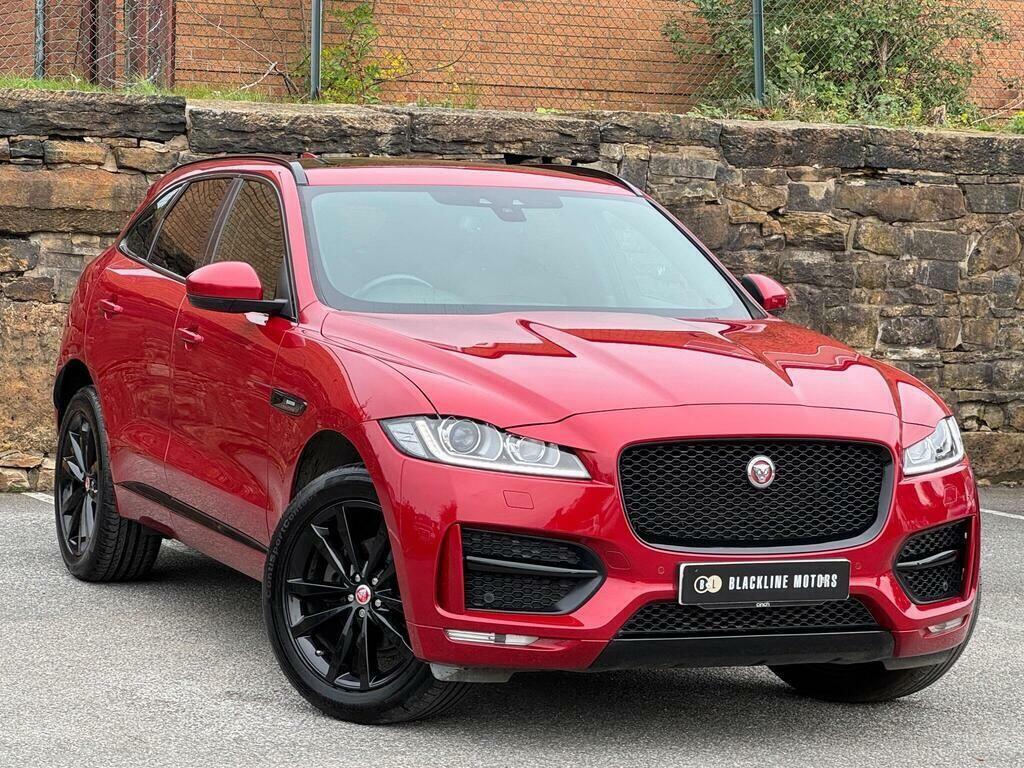 Jaguar F-Pace 2.0 D240 R-sport Awd Euro 6 S S Red