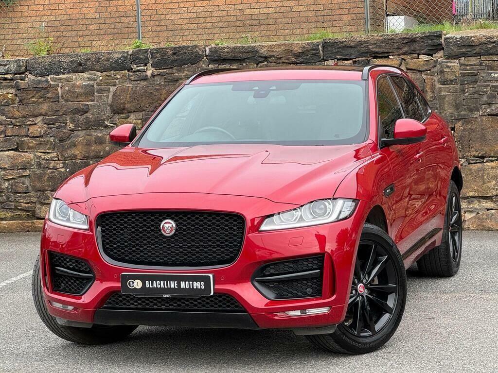 Jaguar F-Pace 2.0 D240 R-sport Awd Euro 6 S S Red #3
