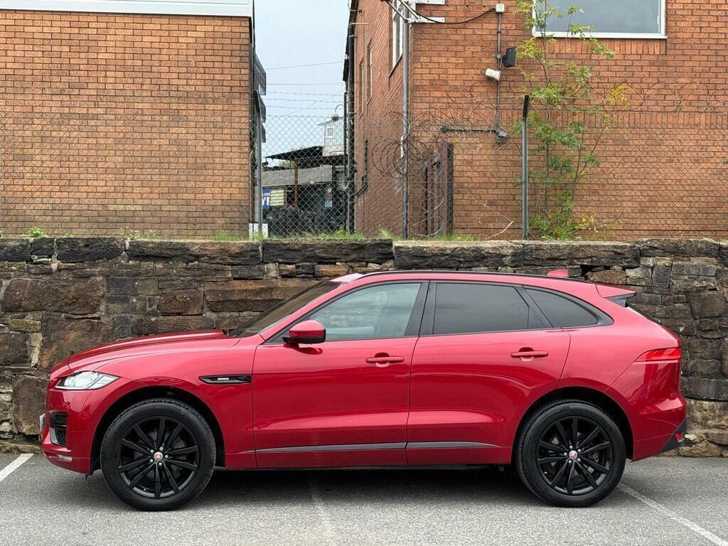 Jaguar F-Pace 2.0 D240 R-sport Awd Euro 6 S S Red #4