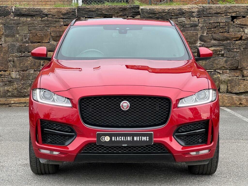 Jaguar F-Pace 2.0 D240 R-sport Awd Euro 6 S S Red #2