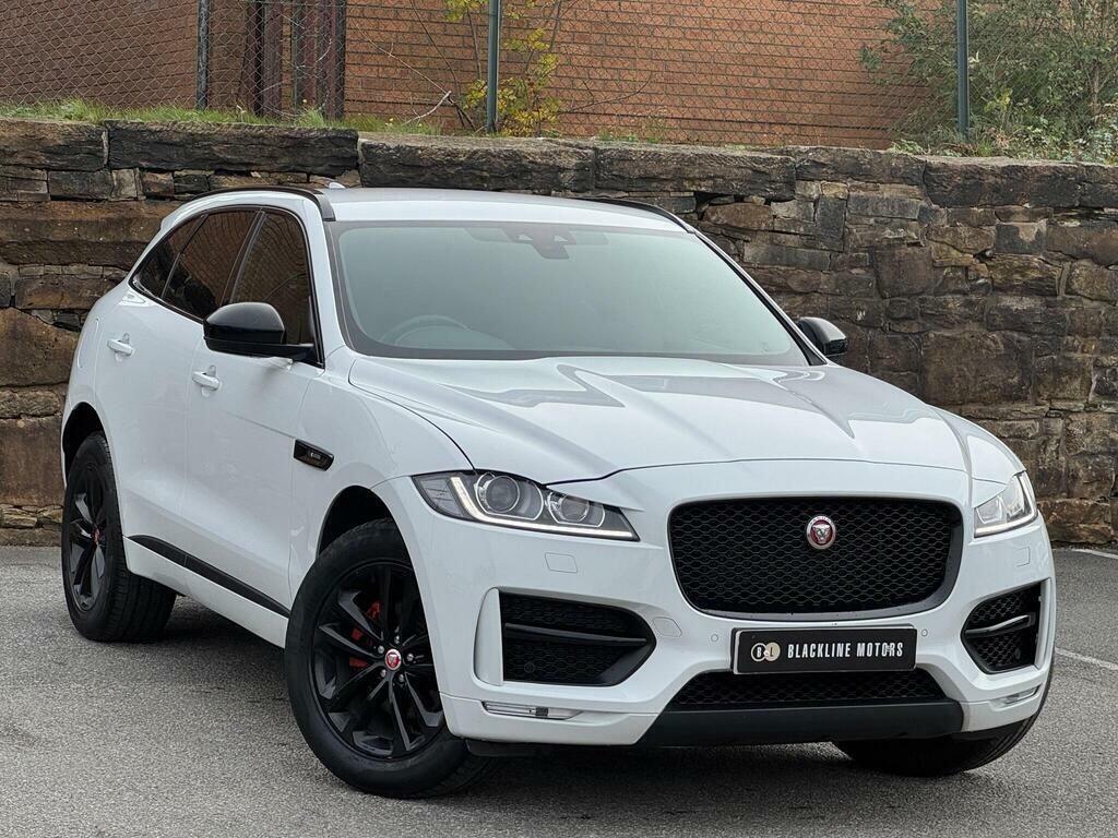 Jaguar F-Pace 2.0 D180 R-sport Awd Euro 6 S S White