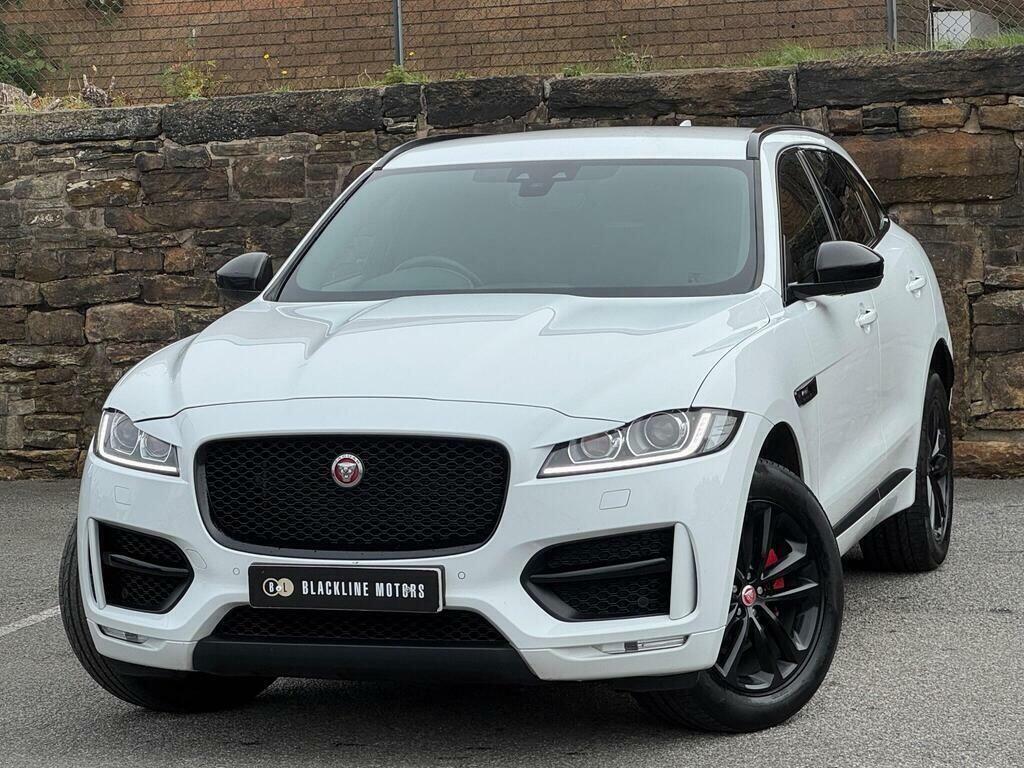 Jaguar F-Pace 2.0 D180 R-sport Awd Euro 6 S S  White #3