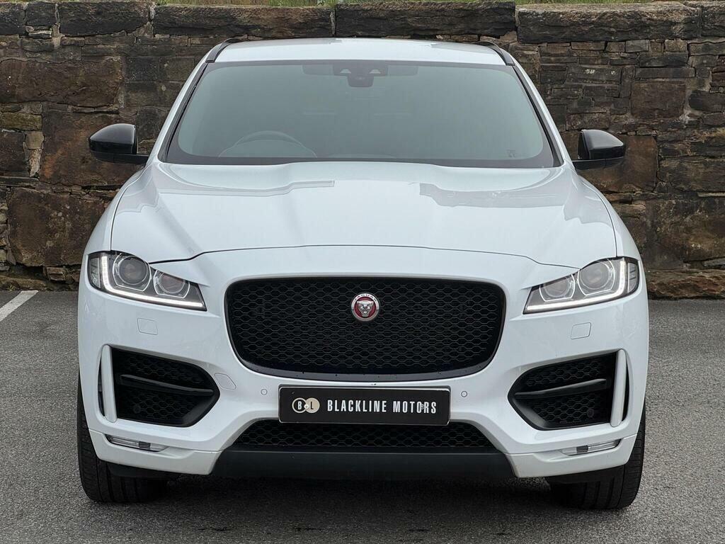 Jaguar F-Pace 2.0 D180 R-sport Awd Euro 6 S S  White #2