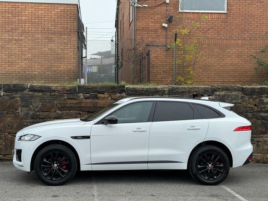 Jaguar F-Pace 2.0 D180 R-sport Awd Euro 6 S S  White #4