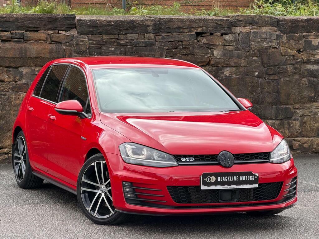 Volkswagen Golf 2.0 Tdi Bluemotion Tech Gtd Hatchback Red