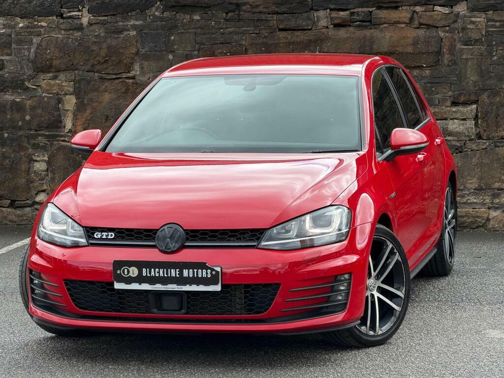 Volkswagen Golf 2.0 Tdi Bluemotion Tech Gtd Hatchback Red #3