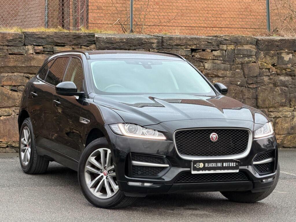 Jaguar F-Pace 2.0 D180 R-sport Awd Euro 6 S S Black