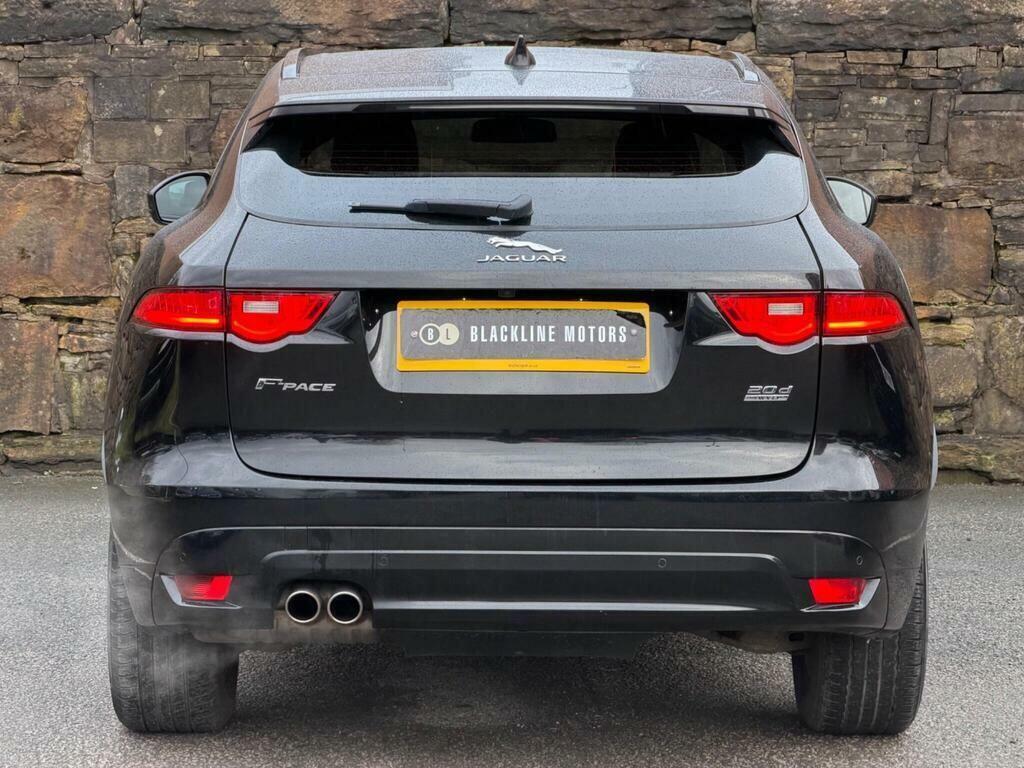 Jaguar F-Pace 2.0 D180 R-sport Awd Euro 6 S S Black #6