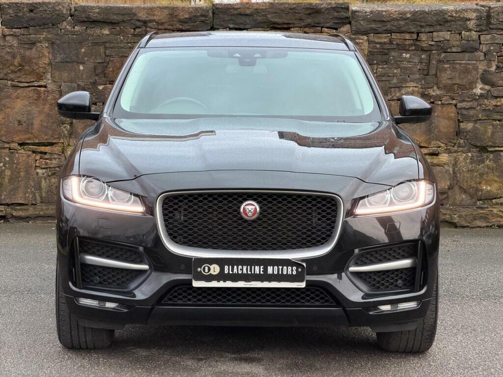 Jaguar F-Pace 2.0 D180 R-sport Awd Euro 6 S S Black #2